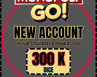 Monopoly_Go New Account 300K Dice - ( Fast Delivery )