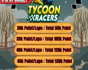 TYCOON RACERS Monopoly_Go Event Racers - Full Carry Point (Fast Delivery)