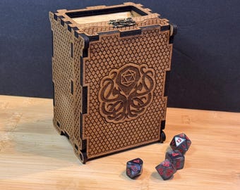 Torre de dados plegable de Cthulhu