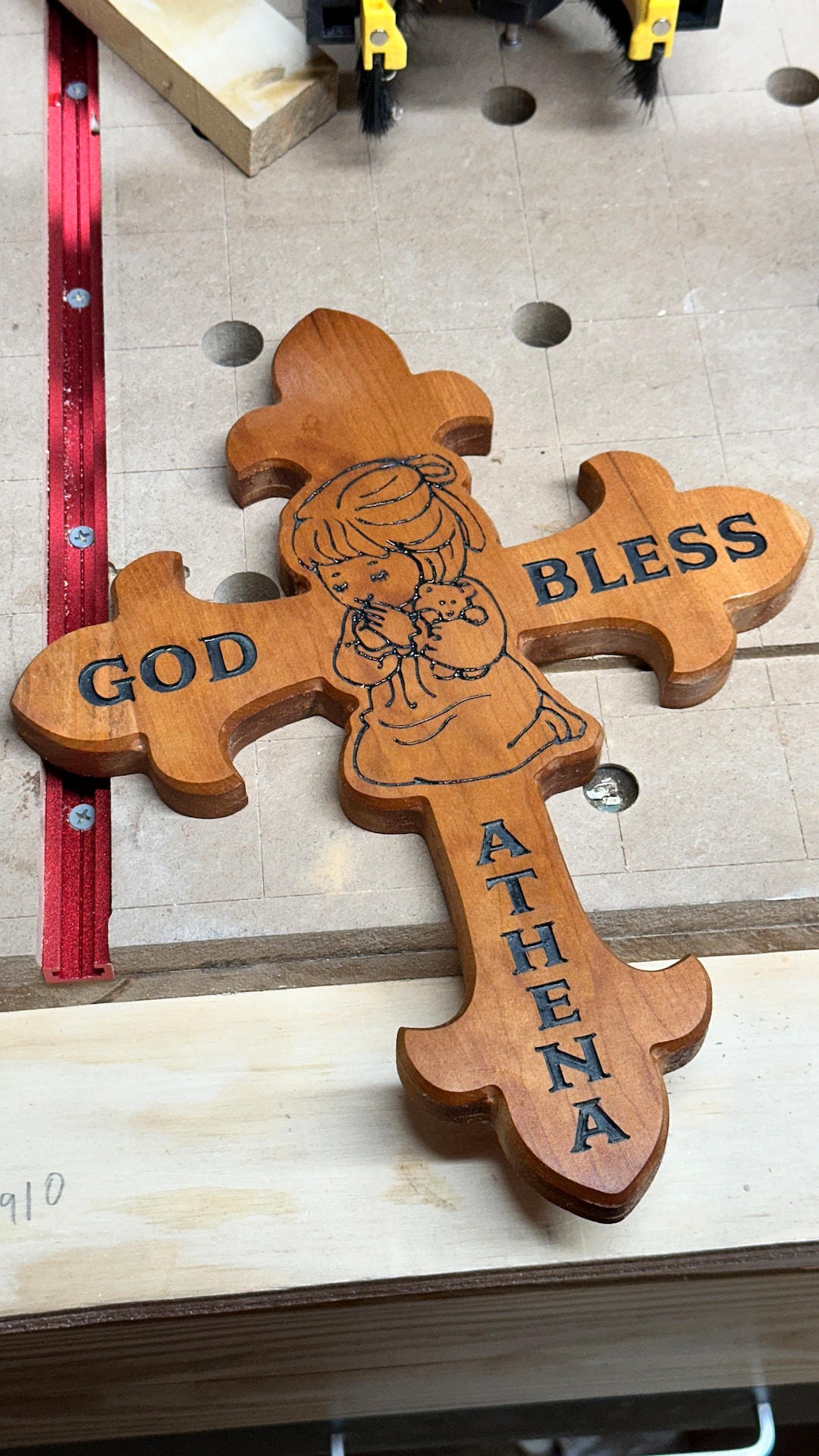 Customized Cross for Children - Etsy