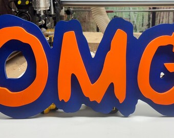 ¡Cartel OMG de 60 cm para los fanáticos de los Mets!