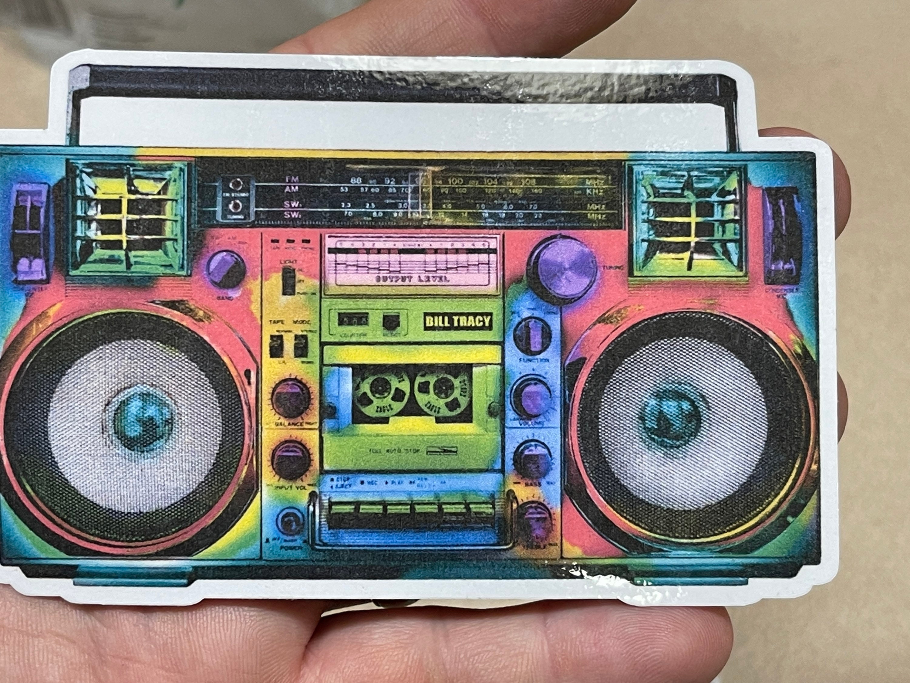 Retro Boombox SVG, 80s 90s, MTV, Radio, Old School 