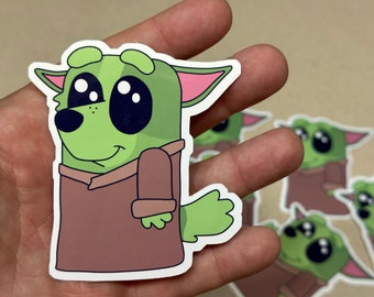 Grogu Socks Stickers