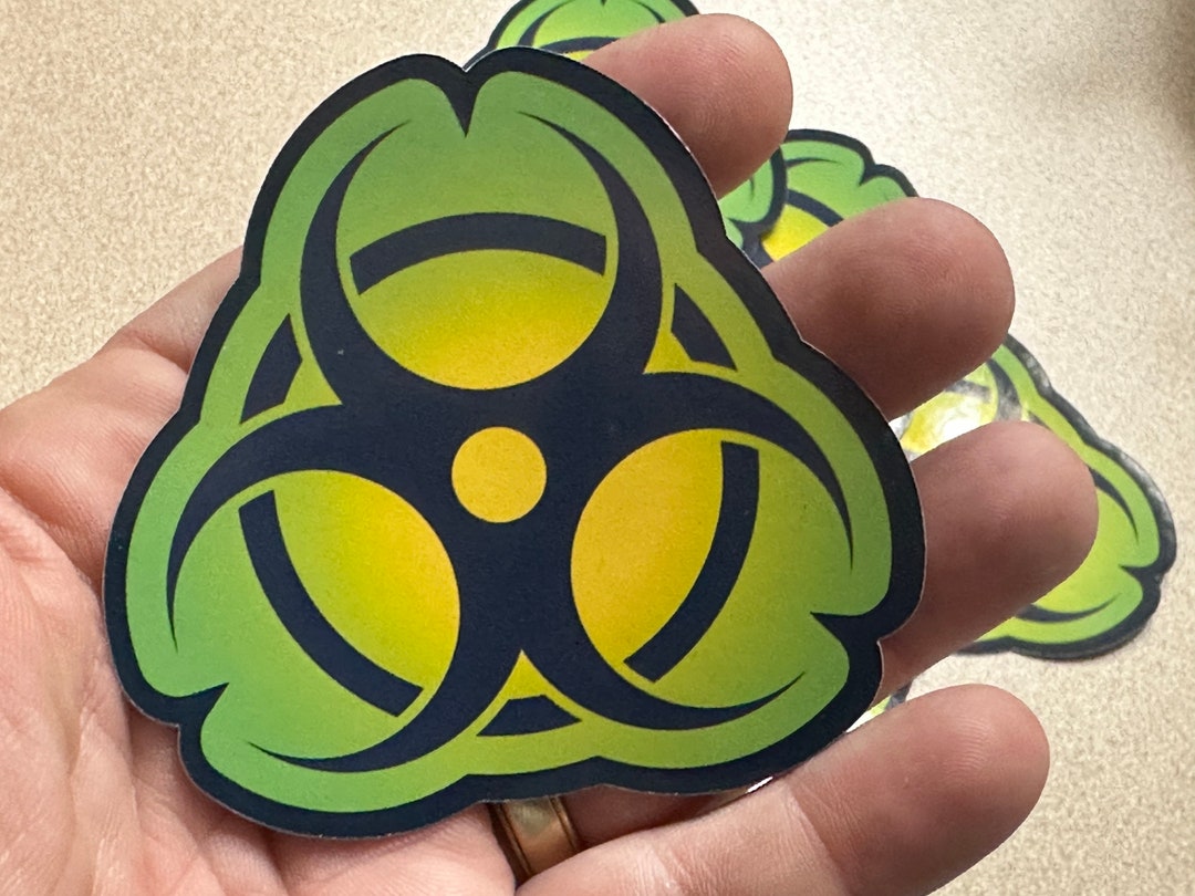 Biohazard Stickers - Etsy