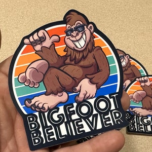 Bigfoot Believer Stickers