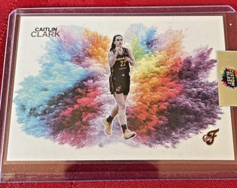Custom Blast Fan Art Caitlin Clark CB-22 Basketball Collectors trading card