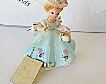 Vintage Josef Originals April Birthday Doll Original label and Tag Mint 1960s