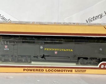 Life Like HO scale Pennsylvania Railroad Locomotive # 1473 8 wheel drive