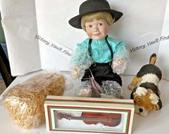 Vintage Ashton-Drake Porcelain Doll Ethan Amish Inspirations Collection