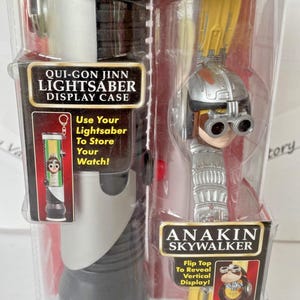 Star Wars Episode 1 Collector Watch w/ Lightsaber Display Case Anakin Skywalker image 4