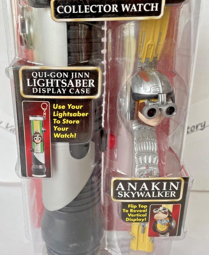Star Wars Episode 1 Collector Watch w/ Lightsaber Display Case Anakin Skywalker image 4