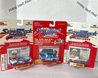 3 Nascar Super Truck Series by Craftsman 1995