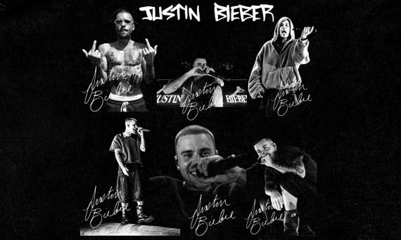 Bundle Justin Bieber PNG - Coachella Graphic PNG - Trendy Shirt Design- Graphics For Tshirts, Sublimation Design (Digital Download)