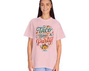 Maglietta "Taco Bout A Party" / Design "Fiesta Taco" (Download digitale)