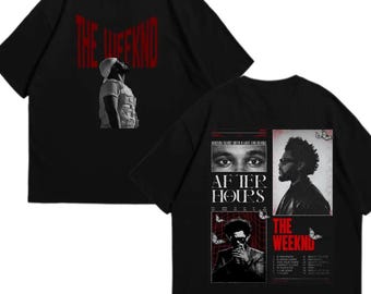 Diseño de camiseta del álbum After Hours de The Weeknd en formato PNG, arte gráfico vintage de la lista de canciones de XO, descarga digital, archivo para imprimir camisetas, regalo para fans.
