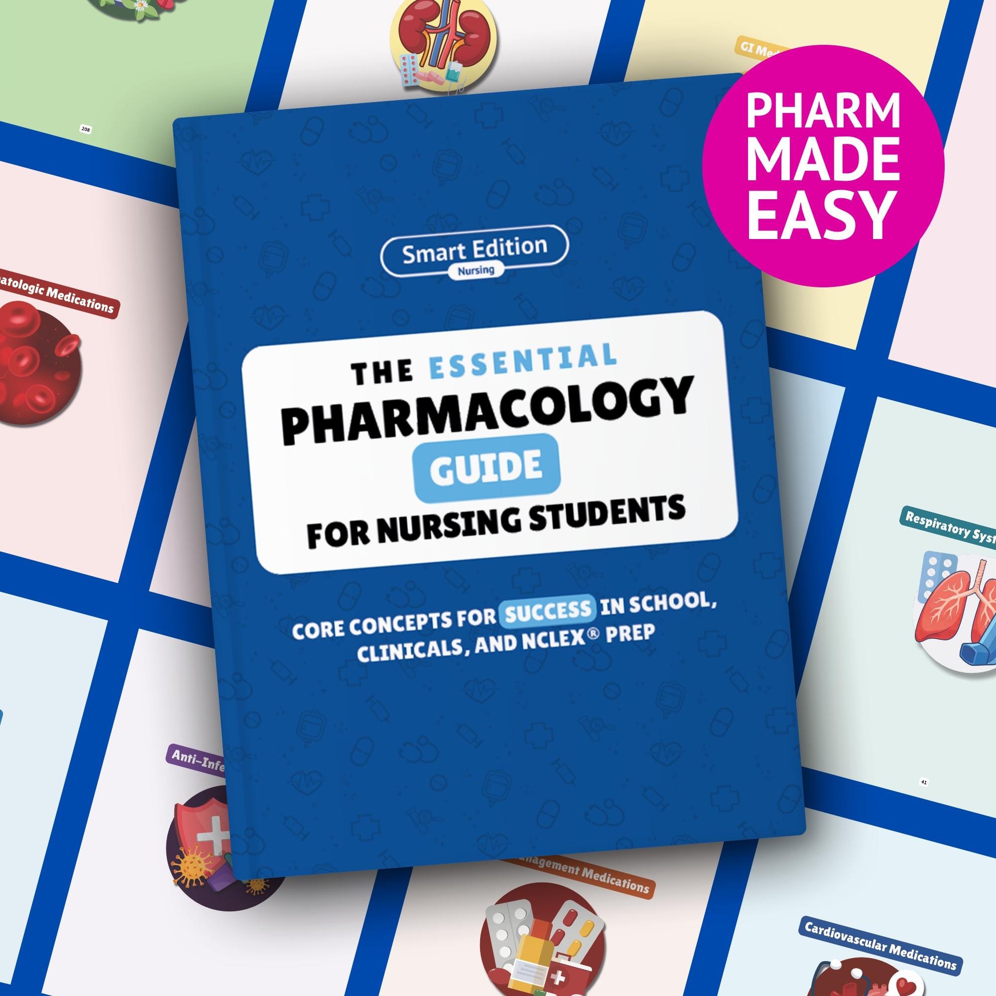 The Essential Pharmacology Guide for Nursing Students - Etsy