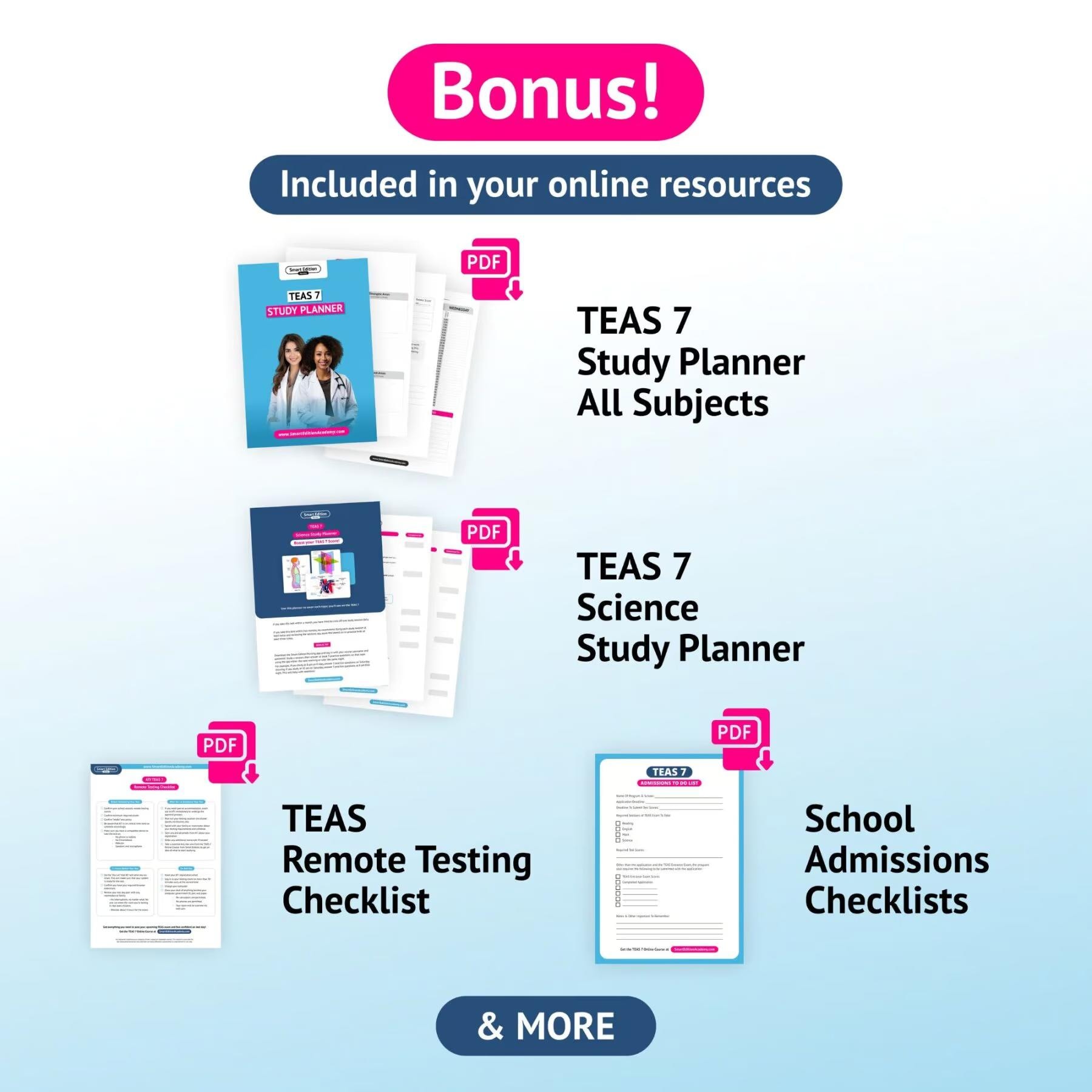 ATI TEAS 7 Study Guide | Full Color Nursing Exam Prep Book, Online ...