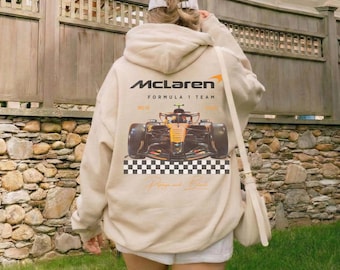 Mclaren 2026 Hoodie | Lando Norris & Oscar Piastri | Retro Mclaren F1 Jumper | Vintage Racing Top, Formula 1 Fan gift