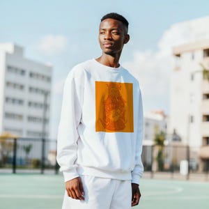 Oh‑Pancho™ Creative Unisex Pullover (Orange Soda Bottle Edition)