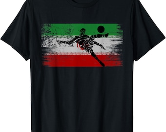 Iran Soccer T-Shirt, Iranian Football Jersey Apparel, Persian Futbol Team Pride Gift, Retro Sports Fan Clothing, 2026 Tournament Unisex Tee