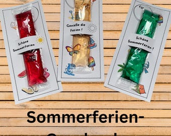 Sommerferien Geschenk Kinder | Letzter Schultag Geschenk | Feriengruß | Lehrer Geschenk | PDF download | Wassereis | personalisierbar