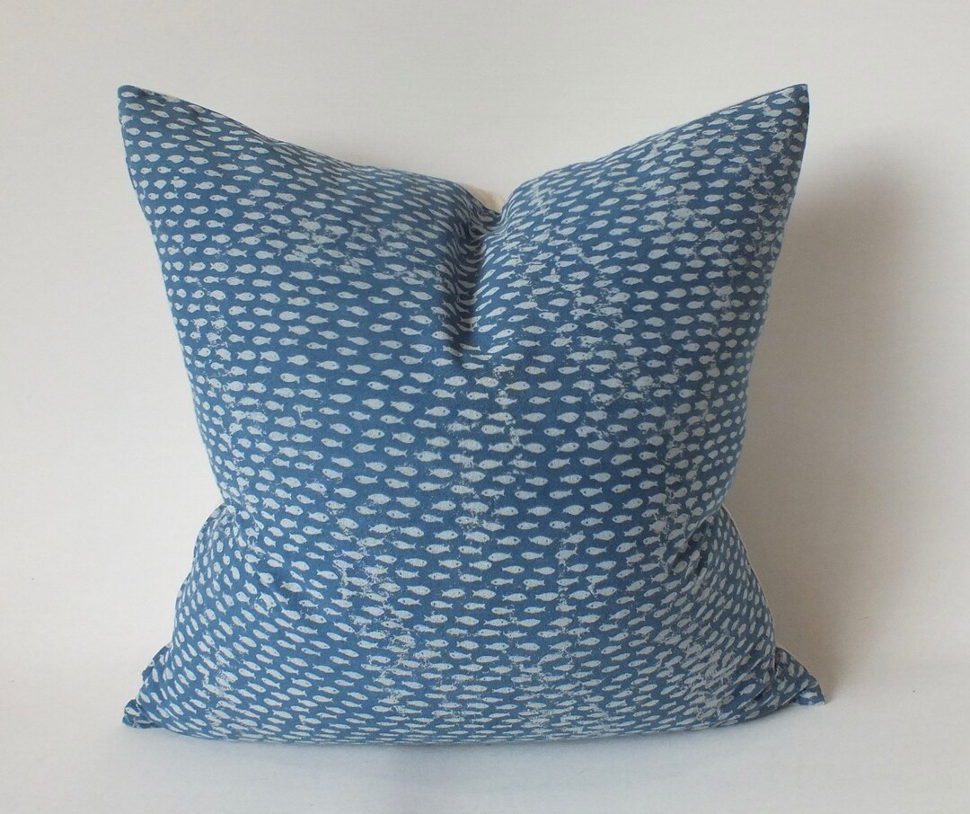 Block Print Mudcloth Hmong Pillow Case Hmong Throw Cushions Ethnic