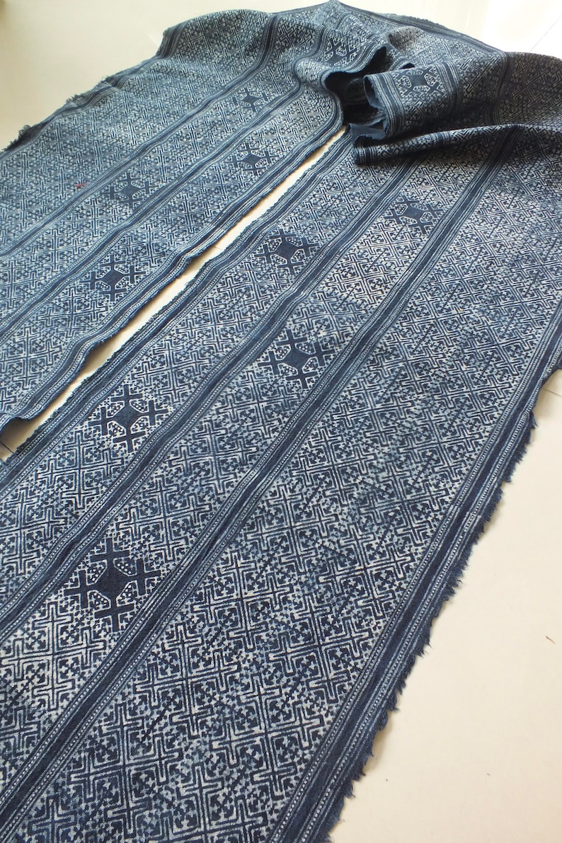 Batik Fabric,Hmong Batik Hmong fabric,Dyeing /& Batik,Printed textiles and fabrics-Table runner,Upholstery,Printed Fabric,Quilting fabric,