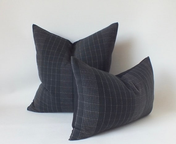 white stripes Ethnic Cushions cover Black White Throw Pillow Covers