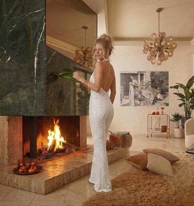 backless maxi dress casual THE LOOK BACK MEDIUM / Black or elevated casual brunch private-members-all My Height is:Petite (5'1
