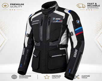 Giacca da moto BMW GS Adventure / Giacca da turismo / Giacca protettiva da turismo per motociclisti avventurosi / Uomo e donna di Salaar Wears