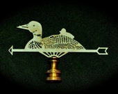 Duck and Duckling Weathervane Finial Odd and Charming