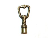 Distinctive Craftsman Mission Brass Lamp Finial Very Fine