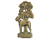 Great Dane Door Knocker Vintage Brass