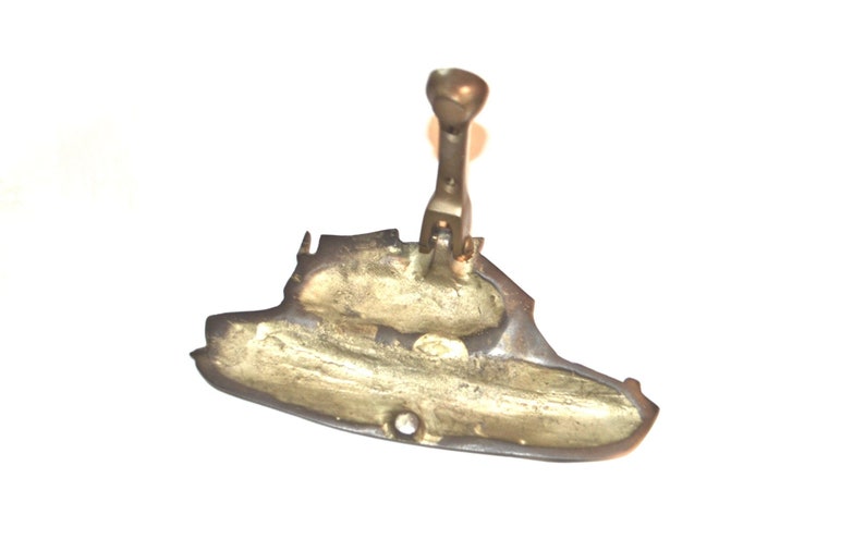 Cabin Cruiser Door Knocker Vintage Bronze 1970s