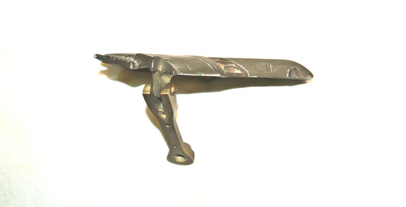 Cabin Cruiser Door Knocker Vintage Bronze 1970s