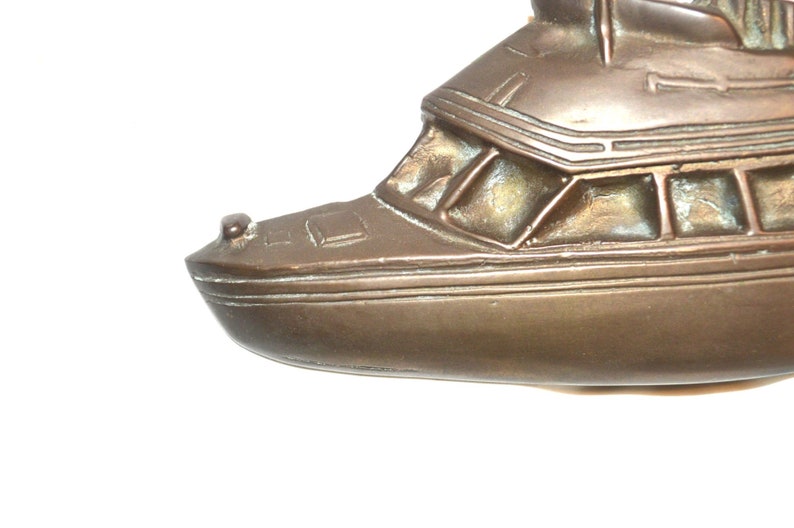 Cabin Cruiser Door Knocker Vintage Bronze 1970s