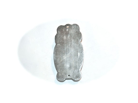 Serious Owl Door Knocker Vintage Stainless Steel Etsy