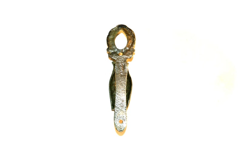 Sweet Owl British Brass Door Knocker Whoooo/'s There?