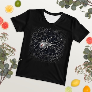 Women's Sparkle Spider T-shirt