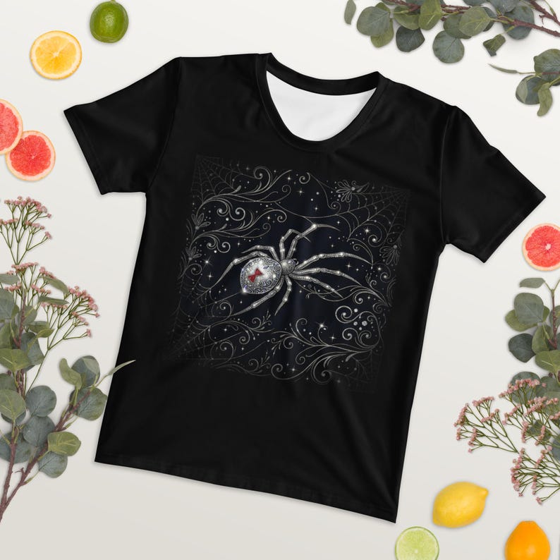 Women's Sparkle Spider T-shirt