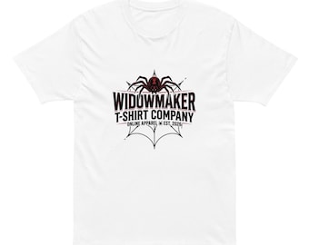 Katoenen spider-T-shirt heren met korte mouwen en grafische print