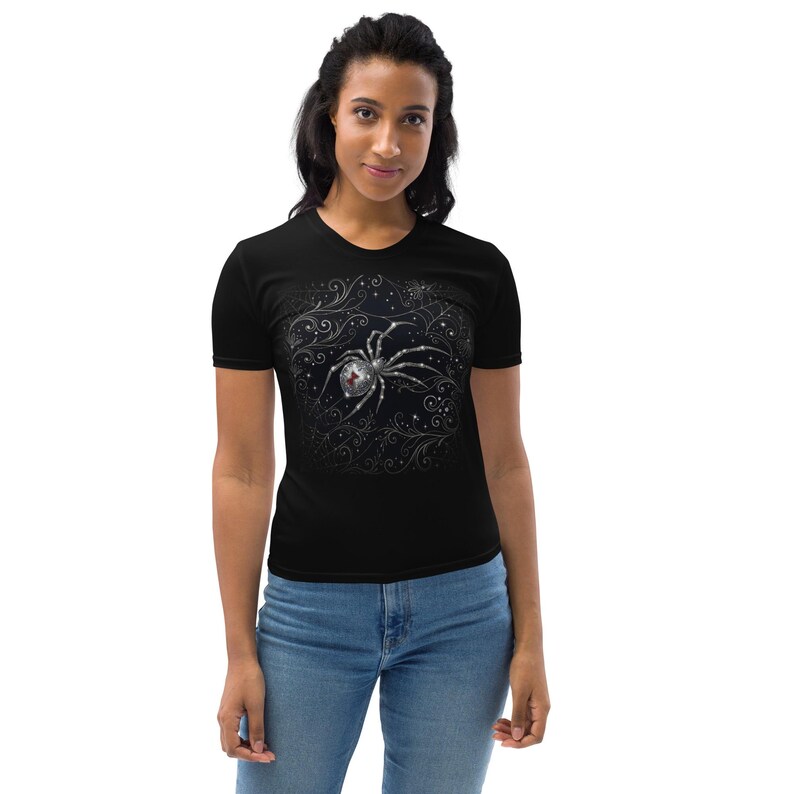 Women's Sparkle Spider T-shirt