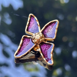　イヴサンローラン　ブローチ　蝶　バタフライ Saint Laurent Butterfly - Etsy