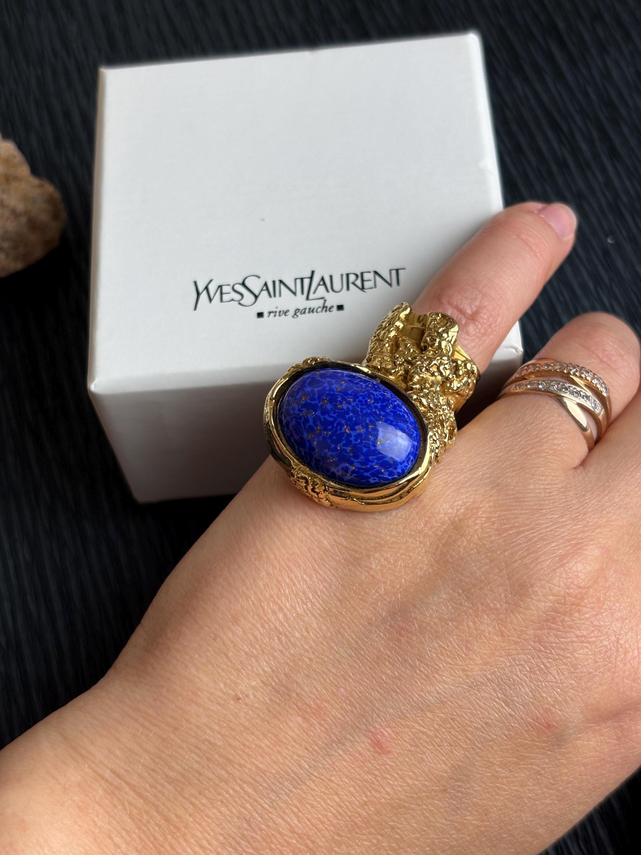 Yves Saint Laurent Arty Ring - Etsy Yves Saint Laurent Arty Ring - Etsy