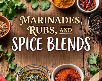 Recetas de adobos, marinadas y mezclas de especias