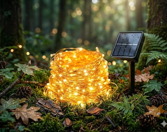 Solar Fairy Lights - Outdoor Magic for Your Fairy Garden