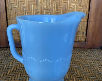 Vintage Pyrex Pitcher Delphite Blue Milk/Creamer | Made in Canada