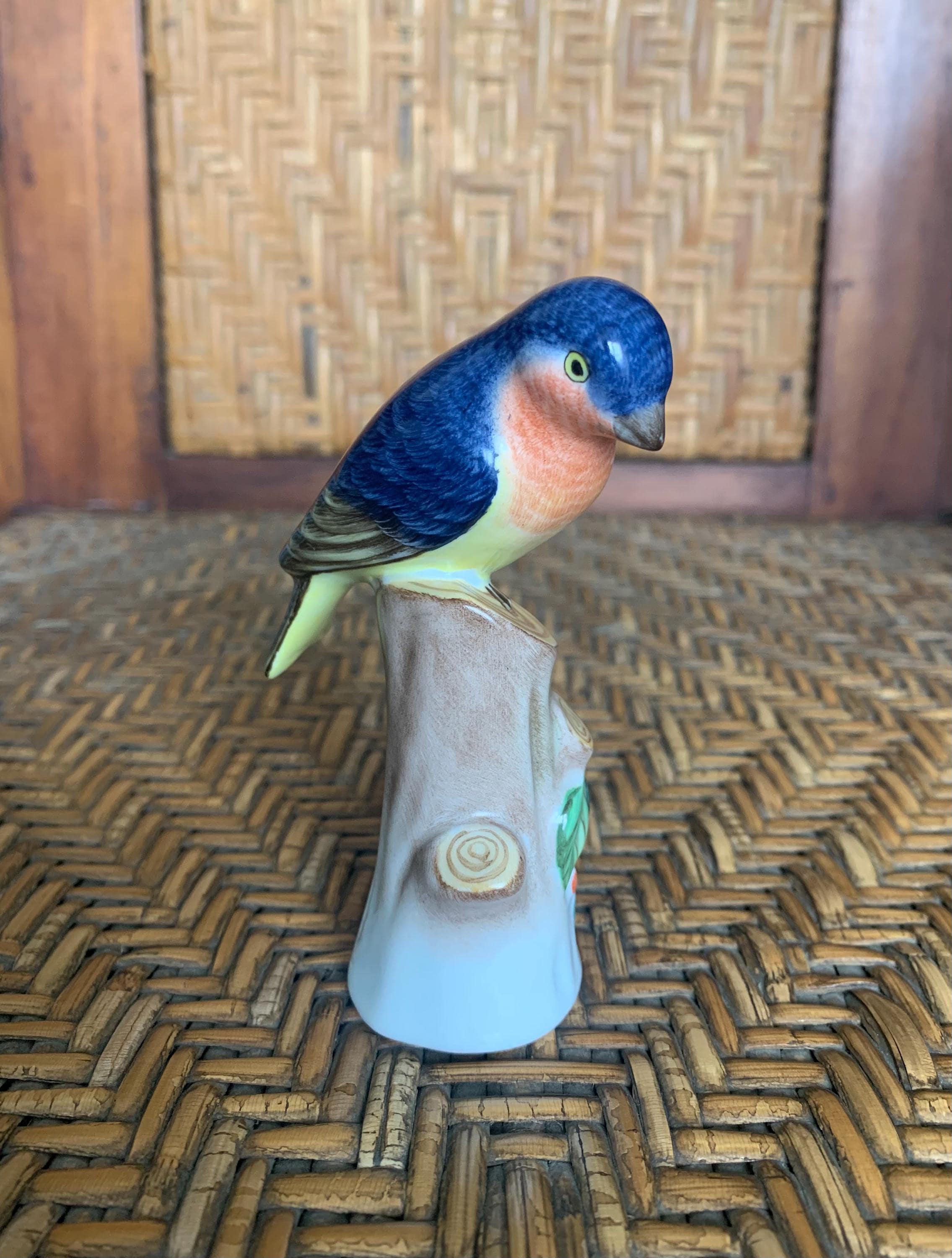 Herend Bird Figurines Blue - Etsy