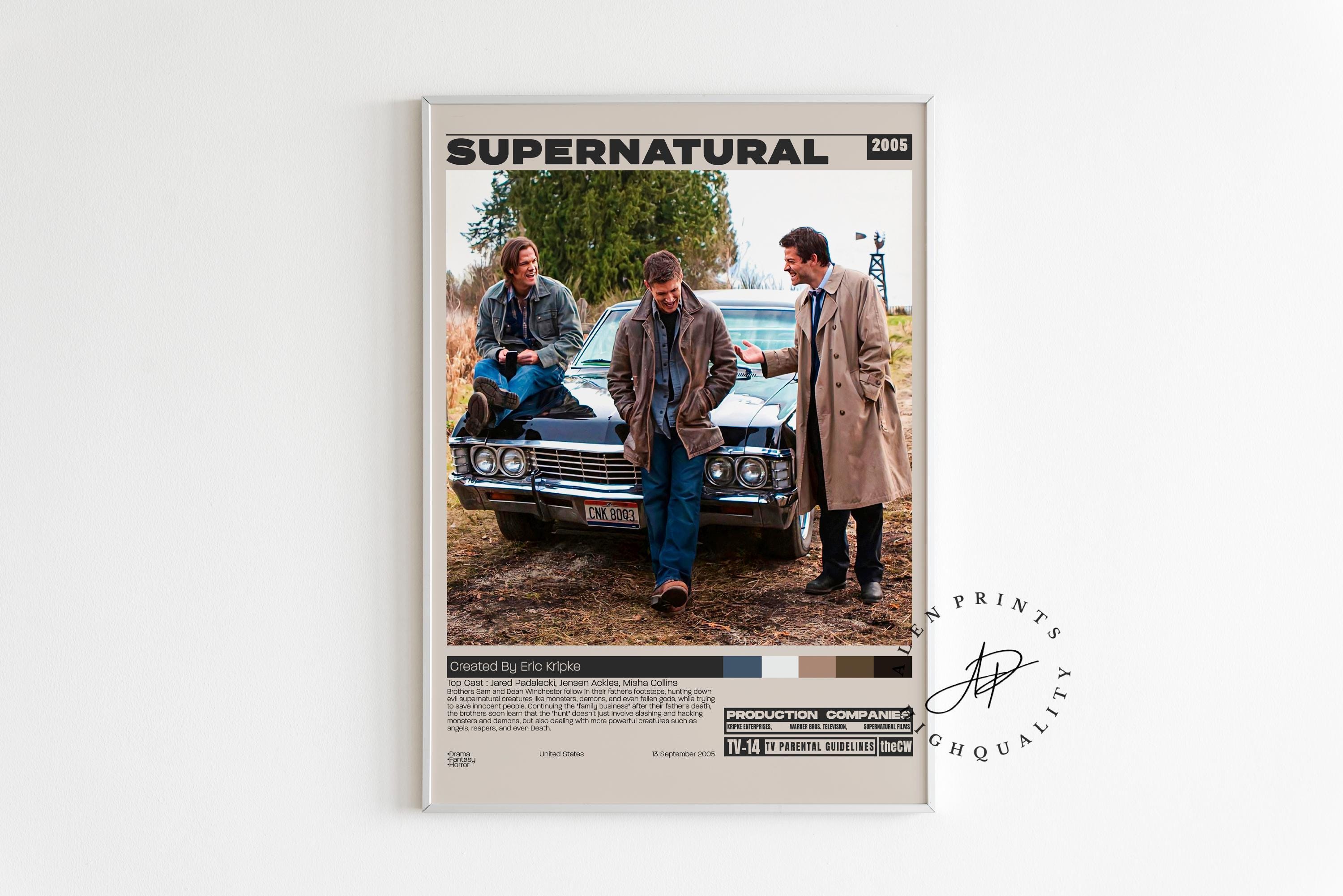 スーパーナチュラル展 限定ポスター Supernatural poster - Etsy 日本