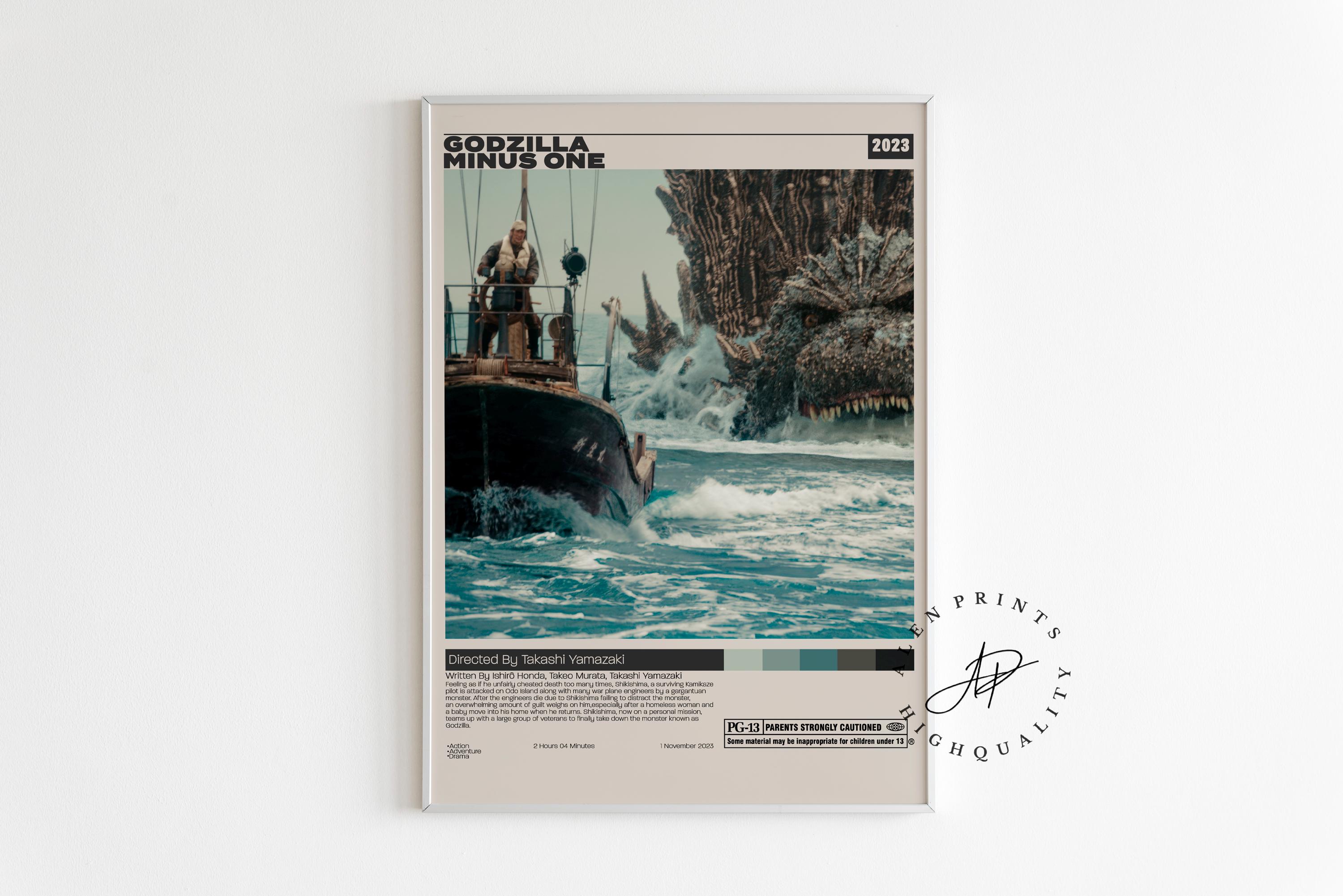 Godzilla minus one poster - Etsy 日本